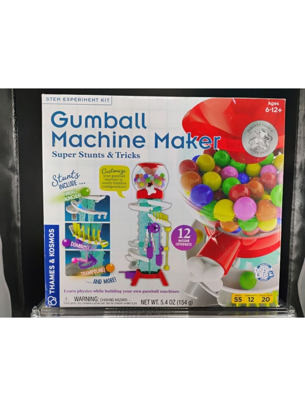 Gumball Machine Maker STEM Experiment Kit Super Stunts & Tricks